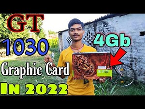 Colorful GT 1030 4GB DDR4 Graphics Card with 64 bit 1152 Mhz Clock Speed GTA V Can be Played