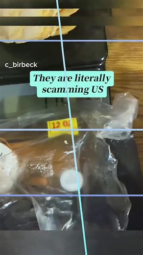 Walmart product weight scandal, shopper bought a 12 ounce pack of bacon. She weighs it on a zeroed out scale, with the packaging it’s 7.92 oz ... She cuts it open and weighs just the bacon, it’s 7.16 oz Credit Wall Street Apes 9:00 AM · Jul 28, 2025 https://x.com/WallStreetApes/status/1949832454283366752 | Substance News