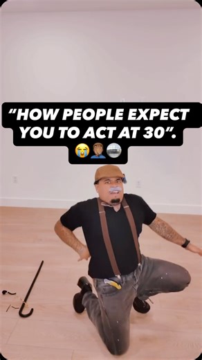 🪖Tactical Taz🌪️ on Instagram: "“HOW PEOPLE EXPECT YOU TO ACT AT 30”. 😭🪩🤦🏽‍♂️(p.s. yall be kxlling us wit all this “UNC”💩 .. it is what it is , just put yo granny up 🅿️.) #Fyp #Viral #Explorepage 😭🔥☠️"