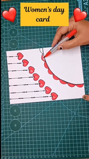 Happy Women's day Greeting card making#shorts#womensdayspecial#womensday2026#diy#womensdaycard#craft