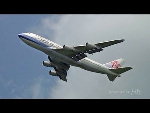 [Live] Airliner's take off shots at Narita Airport in summer / 成田空港 夏空の離陸シーン集