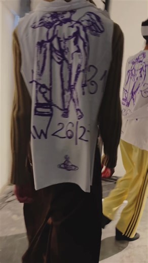 Intruder Alert at Vivienne Westwood PFW Show