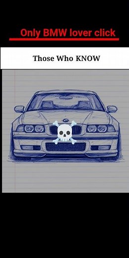 BMW M3 E36 Ultimate Sketch ✨| Realistic BMW Drawing | ‪@CarGuy-Drawing‬