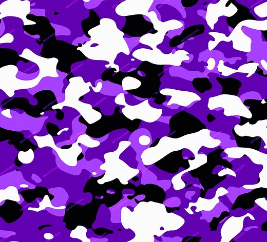 Purple Camo Seamless Background Pattern - Vibrant Purple Camouflage PNG - Digital Download Files - Etsy