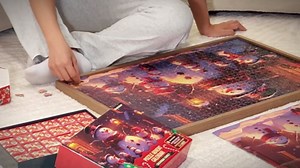 Christmas Jigsaw Puzzles 1000 Pieces, 2024 Family Advent Calendar for Kids, Teens and Adults, Blizuup Christmas Countdown Calendar Gifts for Boys and Girls, Xmas Puzzle 1000 Pieces