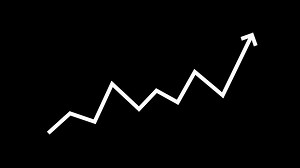 Download Rising Graph Arrow Chart Animation Transparent Background for free