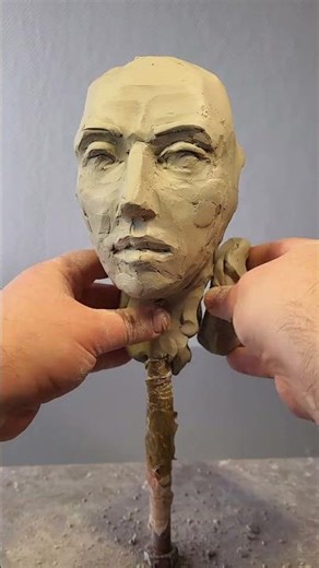 modeling clay #sculpture #clay #shortsart #art