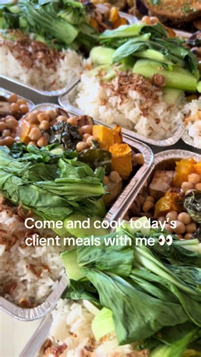 At Steph’s Kitchen, we’re all about elevated comfort food ✨ From flavour packed Thai green curry to crispy eggplant schnitzels with double roasted potatoes 🤤 Client meals for today, done ✔️ #stephskitchen #comfortfood #foodtok #foodie #food