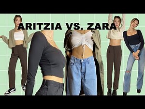 ARITZIA vs. ZARA (quality difference + pricing review)