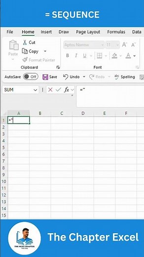 Excel SEQUENCE Function Tutorial | How to Auto-Generate Numbers Fast