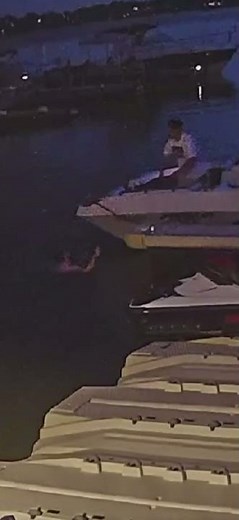 Man Falls Off Boat - 1505069