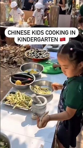 Kindergarten students in China 🇨🇳
