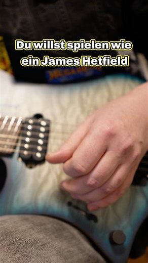 Downpicking like James Hetfield – that's how it works 🤘🏻 #metal #metallica