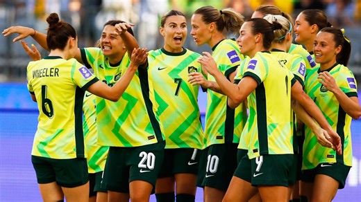 Sam Kerr's header helps Australia edge Philippines in the Women's Asian Cup opener