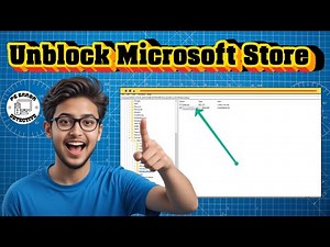 How To Unblock Microsoft Store | Registry Fix (2025)