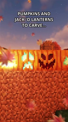 get into the fall vibes with the Autumnity mod for Minecraft