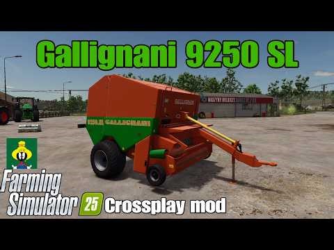 Gallignani 9250 SL / FS25 crossplay mod