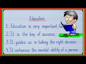 10 lines on Education/Essay on Education/10 lines on Importance of Education/Importance of Education