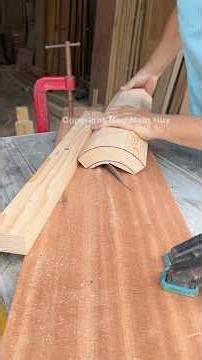 Specialized wood corner sawing skills #woodworking #wood #furniture #capenter
