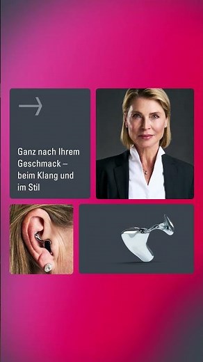 TiK® IdO-Hörgerät: Besser hören in seiner schönsten Form