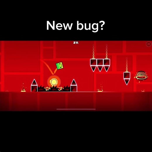 New bug? #geometrydash