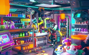 【Unity3D场景】赛博朋克科幻城市 - POLYGON Sci-Fi Cyber City