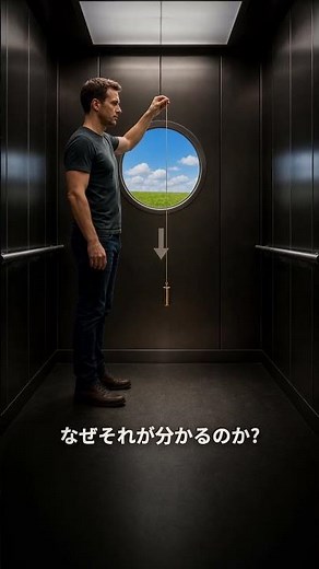 重力と加速度は区別できない——等価原理が一般相対性理論を生んだ理由｜30秒物理