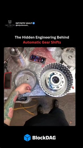 Infynite Vault on Instagram: "📍Discover something new every day-follow @infynitevault_ Automatic transmissions are masterpieces of modern automotive engineering, designed to shift gears seamlessly without any input from the driver. Inside the casing lies a complex system of planetary gears, hydraulic circuits, and a torque converter that replaces the manual clutch. Together, they automatically adjust power delivery based on speed, load, and throttle position — ensuring smooth acceleration and o