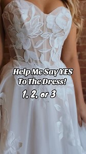 1.3K reactions · 47 shares | Help me say yes to the dress! ‍♀️ #wildrosebridal #weddingdress #bridalshop #bride #wedding #2026bride #bridalgown #engaged #fyp | Wild Rose Bridal Terre Haute | Facebook