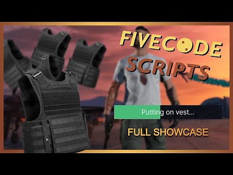 Fivem Script | Advanced Bulletproof Vest - Full Showcase [ESX/QB/QBOX] | FIVECODE SCRIPTS