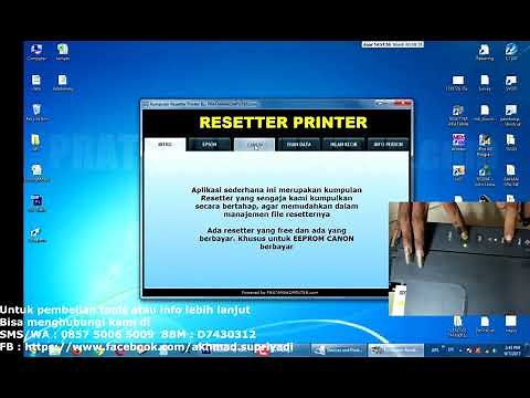 Reset Printer Canon G3000