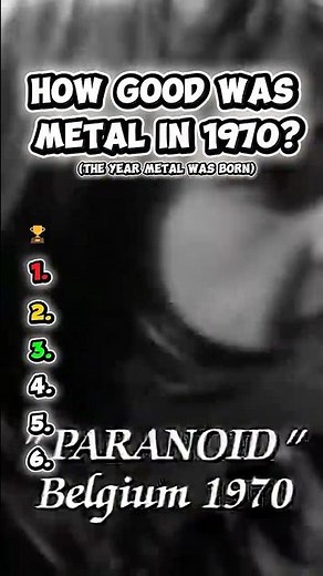How Good Was Metal in 1970? 🤘 The Year Heavy Metal Was Born