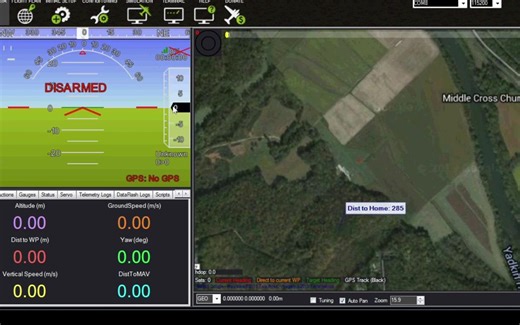 PIXHAWK教程-Mission Planner 使用方法Part 1 - 界面介绍