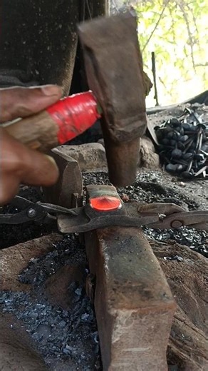 Old Tools Melted Into a New Peraak Complete Forging Tutorial#hardwor#foryou #blacksmith