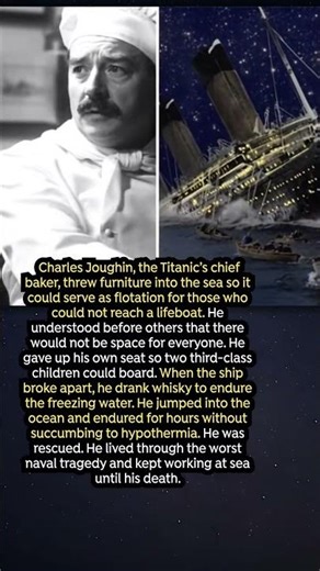 The Titanic baker who became a hero