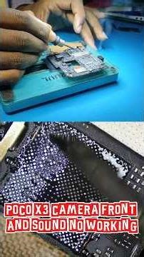poco x3 camera and sound not working,any phone repair contact#repair #phonerepair