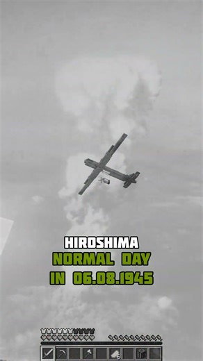Hiroshima edit #minecraft #1945 #war