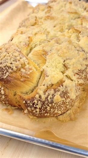 Nydelig brioche med crumble 🤎