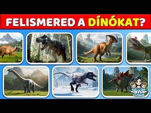 Ismerkedjünk meg a dinoszauruszokkal játékos formában #dinos #video #gyerekeknek #beszédfejlesztés