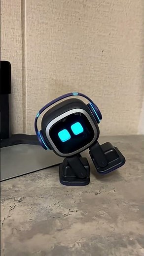 Finally, emo can lie down and sleep.#robot #emopet #funny #unboxing #livingai