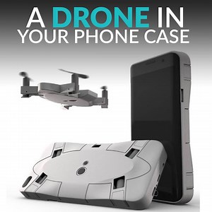 This drone fits inside your phone case. And it can take epic aerial photos all by itself. | The Daily Dot