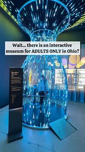 Wait….there’s an adult only museum in Ohio! 🤯 Step inside the @prototype.museum ⭐️ An interactive, experimental space designed just for grown-ups where art, science, and your senses collide. It is perfect for a date night, a friend’s outing or when you are looking for something totally different to do in Columbus, Ohio! Know Before You Go: 📍540 Maier Place, Columbus, OH 43215 🎟️ Grab tickets online: Tickets range from $39-$43 depending on the time of day you come. Earlier is the better price