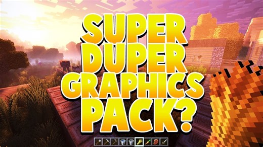 Super Duper Graphic's Pack?!? - Minecraft PE (Pocket Edition)