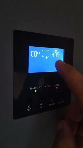 How to solve Steca 48V PLI #inverter #fault code 4 when using Pylontech #error #batteries #shorts