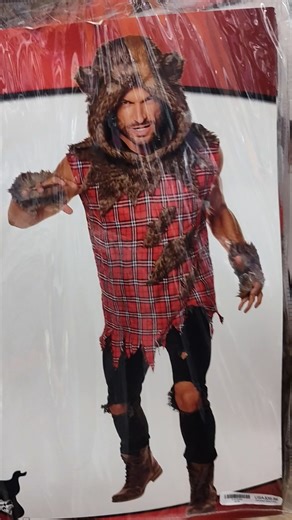 🐺 Werewolf Wolf Man 🐺 Adult Costumes Spirit Halloween 2025 #shorts #shortsfeed #trending #viral #fyp