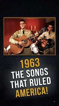 The Songs That Ruled America in 1963 #70s80s90smusichits