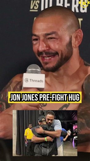Cub Swanson on hugging JON JONES before final walkout at UFC 327