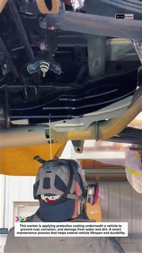 Undercarriage Rust Protection Process! Satisfying Auto Repair Work