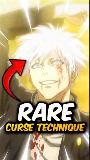 GOJO mastered this rare cursed technique !