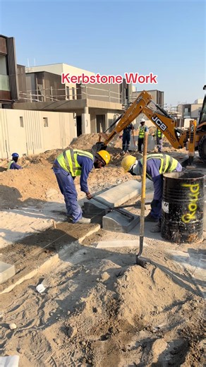 Kerbstone Work Installation Abu Dhabi – Kerbstone & Interlock Services